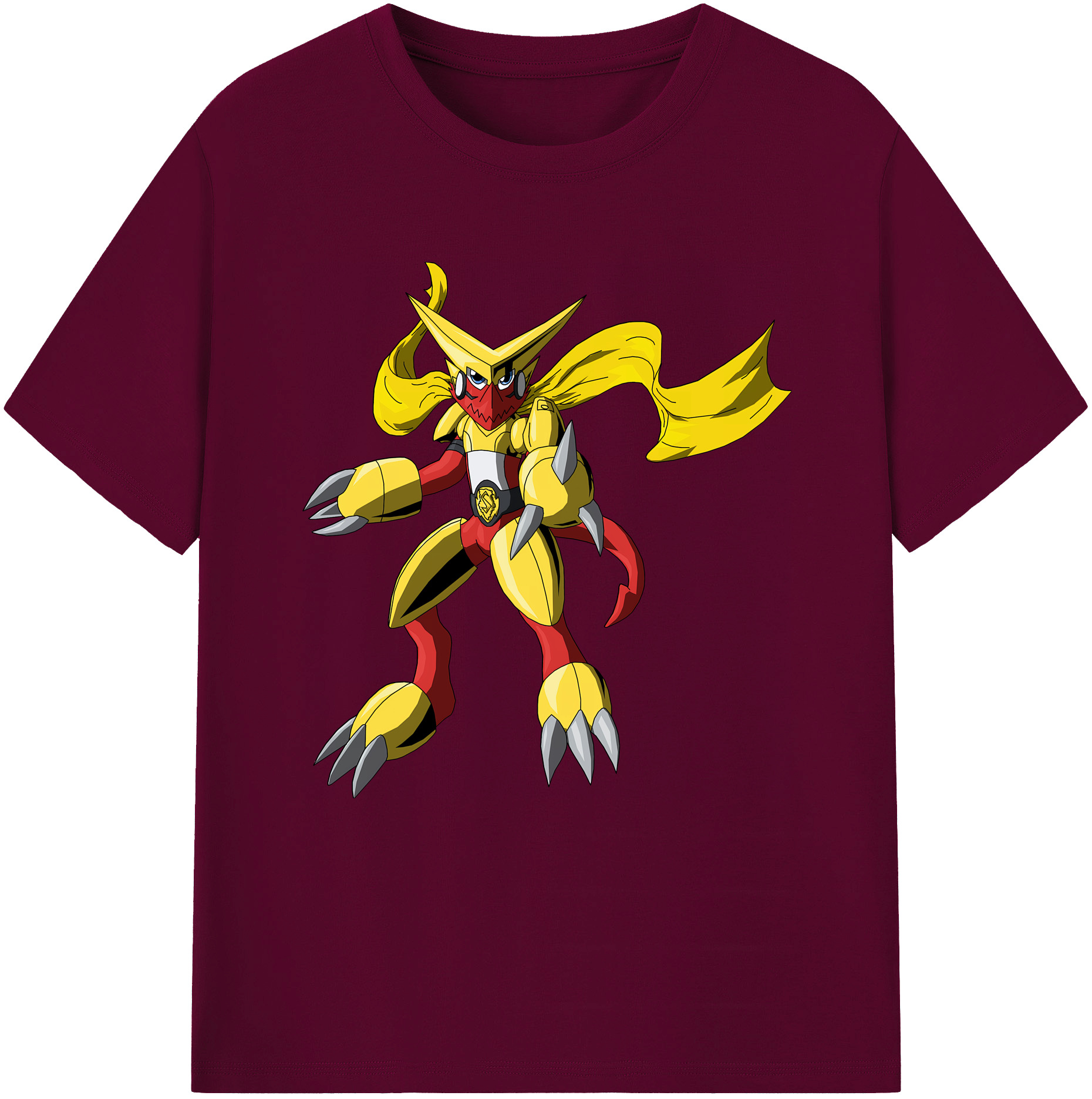 （画像用） Digimon デジタルモンスター/デジモン レディースカジュアルプリントTシャツ（綿100％）
